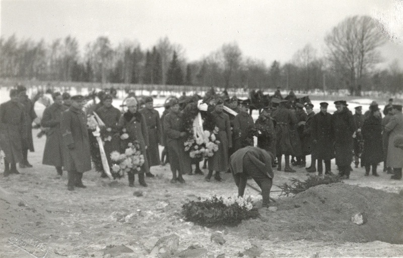 Inglise majori matusetalitus.