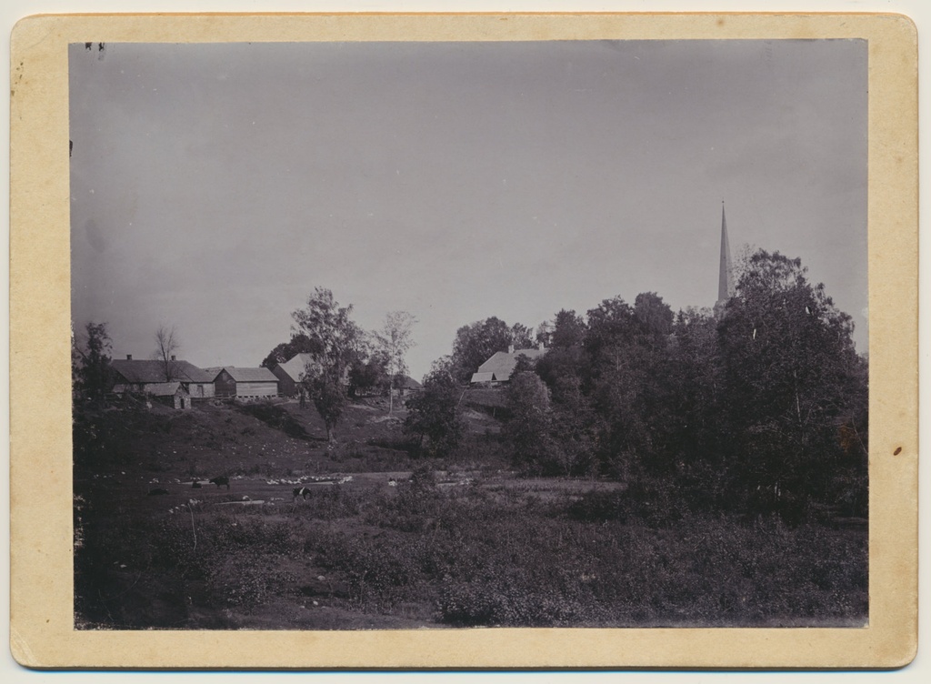 foto, Tarvastu kirikumõis, u 1910