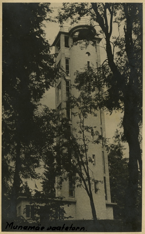Suur-Munamäe vaatetorn. Arhitekt Artur Jürvetson