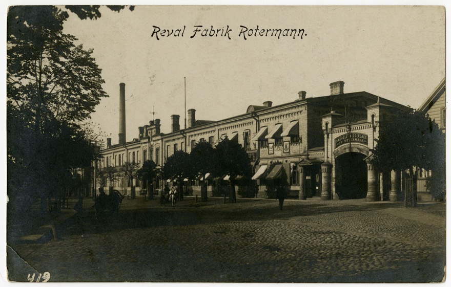 Rotermanni vabrik, üldvaade. Arhitekt Rudolf Knüpffer