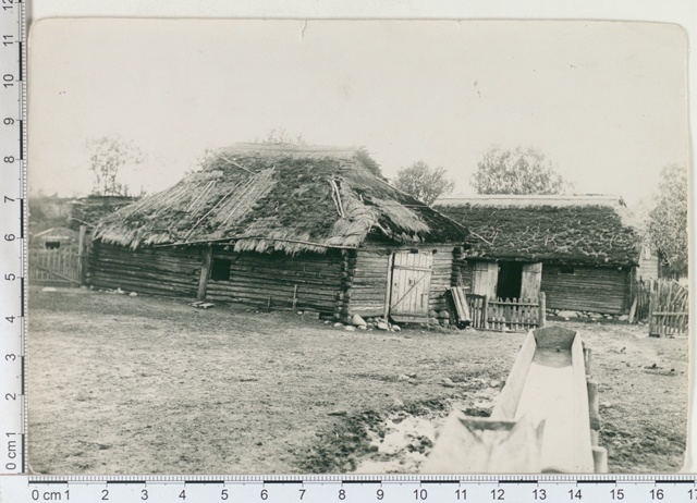 Tartumaa, farm buildings near Luunja 1913