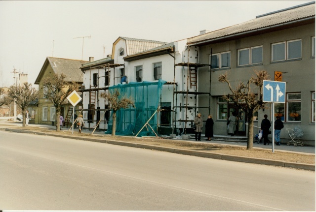 värvifoto Türi Viljandi tänav 1996