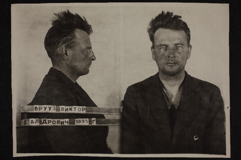 Viktor-Aleksander Bruusi (Brusi) arestifoto