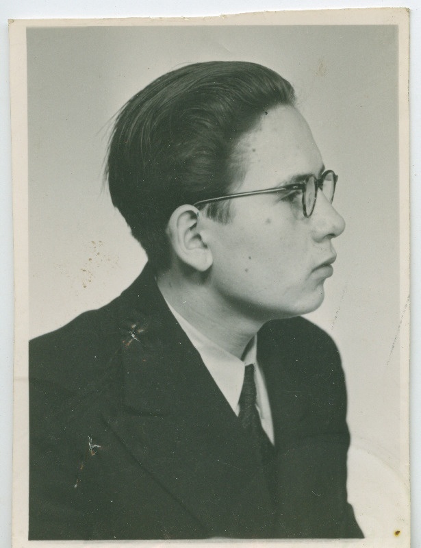 Tuvastamata mehe fotoportree