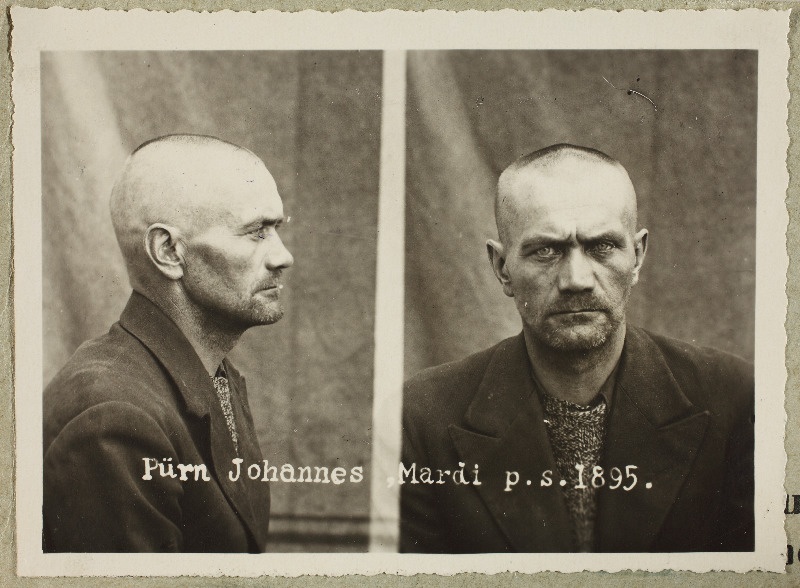 Johannes Pürni arestifoto