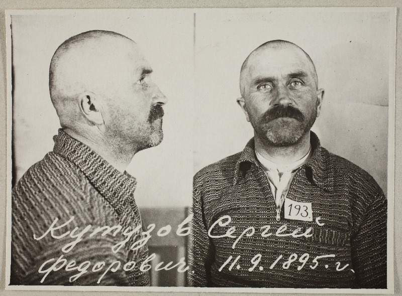 Sergei Kutuzovi arestifoto