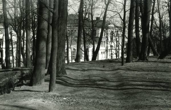 Karlova park, taga Tartu 7. keskkool. 1980-1985