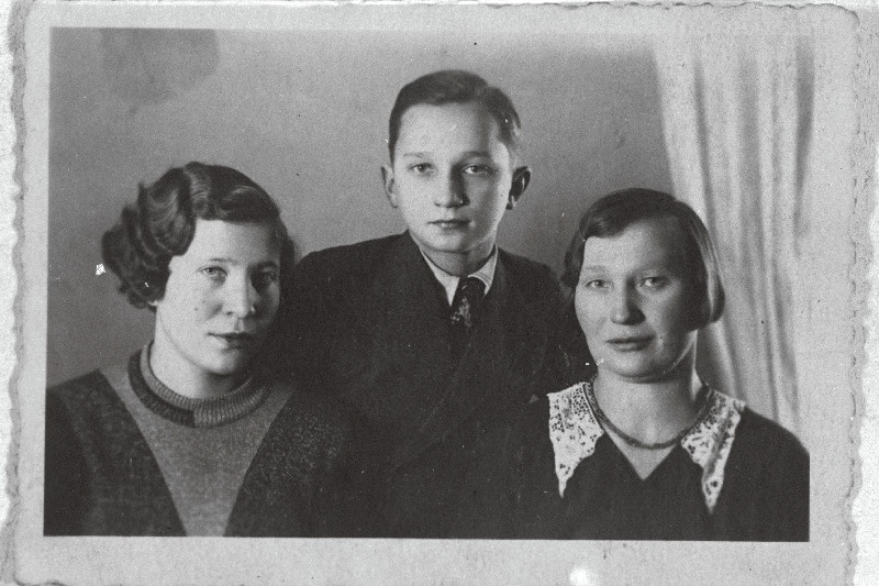 Liisa, Linda ja Kalju Eichorn´id.