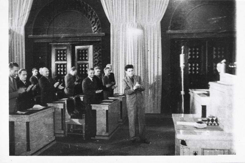 Vaade saali riigivolikogu esimese istungjärgu ajal 21.-23.07.1940.