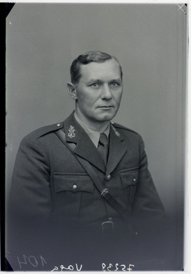 Sakala Üksik Jalaväepataljoni ohvitser major Vilhelm Vaga.  duplicate photo