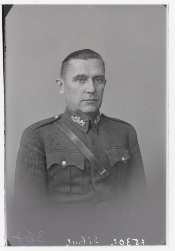 Ratsaväe inspektori käsundusohvitser major Vidrik (Friedrich) Sibul.