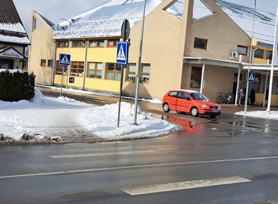 Rapla, view on Education Street rephoto