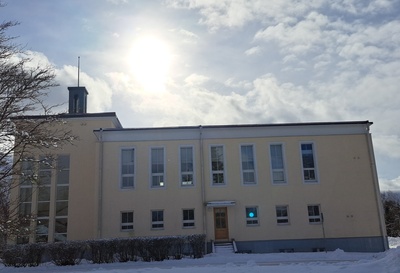 Rapla Secondary School buildings rephoto