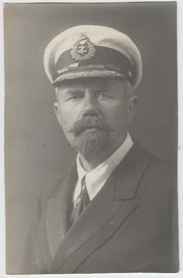 Vabariigi Merejõudude juhataja kapten Johan Pitka.  duplicate photo