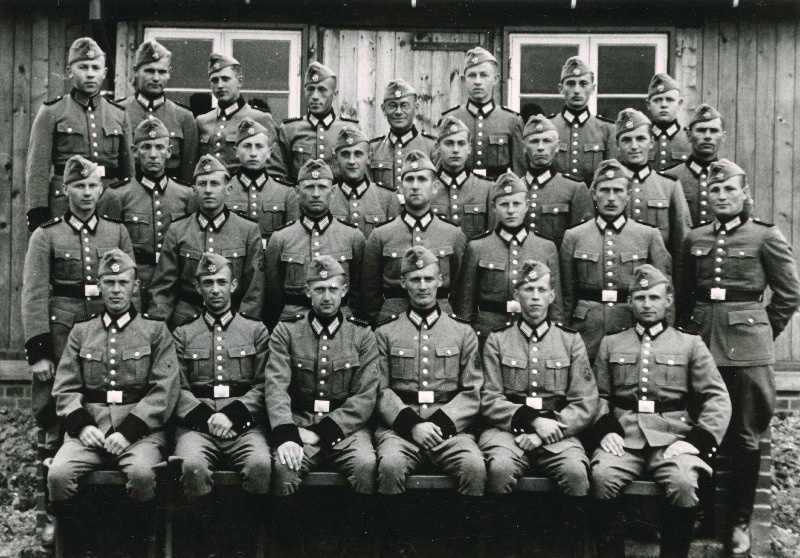 Eestlastest formeeritud Idapataljoni 4. kompanii 2. rühm.