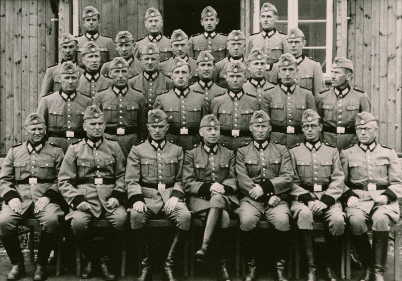 Eestlastest formeeritud Idapataljoni 6. kompanii 1. rühm.