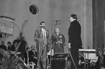 Helilooja ja laulumehe Arved Haugi 70. sünnipäeva tähistamine "Estonia" kontserdisaalis, esinevad Eesti väljapaistvad muusikud  similar photo