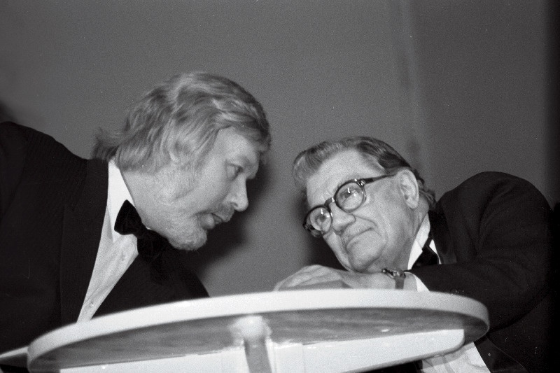 Helilooja ja laulumehe Arved Haugi 70. sünnipäeva tähistamine "Estonia" kontserdisaalis, esinevad Eesti väljapaistvad muusikud