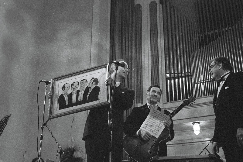 Helilooja ja laulumehe Arved Haugi 70. sünnipäeva tähistamine "Estonia" kontserdisaalis