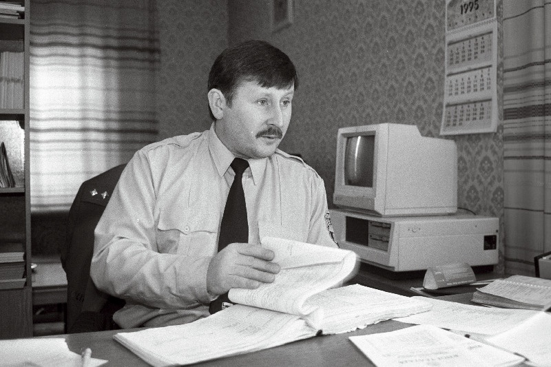 Nõmme politseikomissar Jaan Valtna.