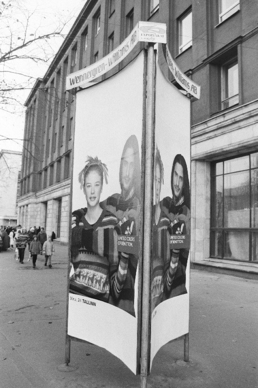 Reklaamplakat “Eesti Energia” ees.