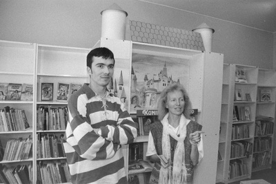 1994..a. koostatud aabitsa “Hubert teeb aabitsa” ehk “Hiirepoegade seiklused laias maailmas” koostajad: Pedagoogikaülikooli õppejõud Mare Müürsepp ja illustraator Peeter Viisimaa Lasteraamatukogus.  duplicate photo