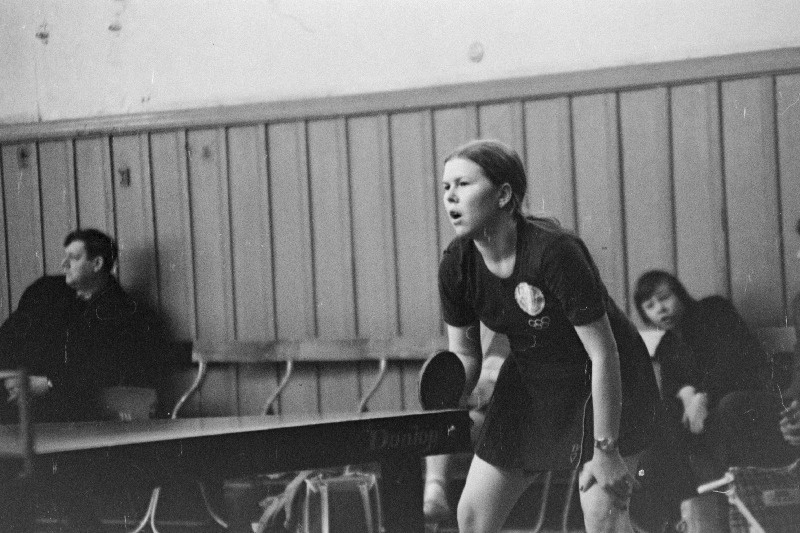 Eesti NSV 1984.a. lauatennise meistrivõistlustel esikoha võitnud Kai Milvek.