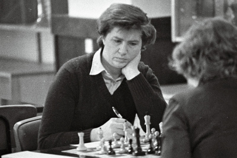 Naiste maleturniiril "Tallinn-80" esikoha võitnud Maaja Ranniku.