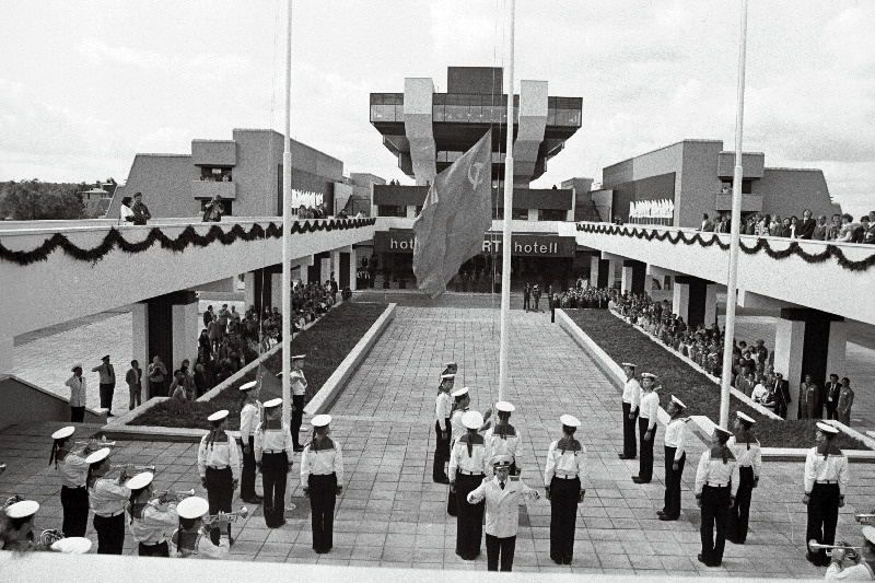 Olümpiaküla avatseremoonial Pirital tõuseb masti olümpialipp.