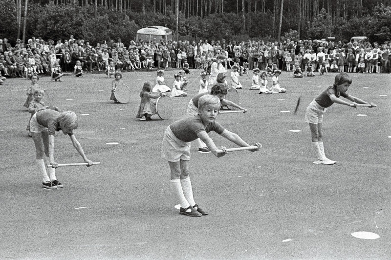 Harju rajooni Laste ja Noorte Spordikooli ja Keila 2. Lastepäevakodu korraldatud ülerajooniline V võimlemispidu.