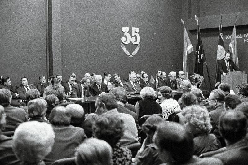 Maaspordiühingu "Jõud" 35. aastapäevale pühendatud pleenum.