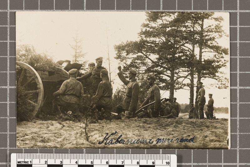 Eesti suurtükivägi 5. patarei Kaberneeme rannas 1926