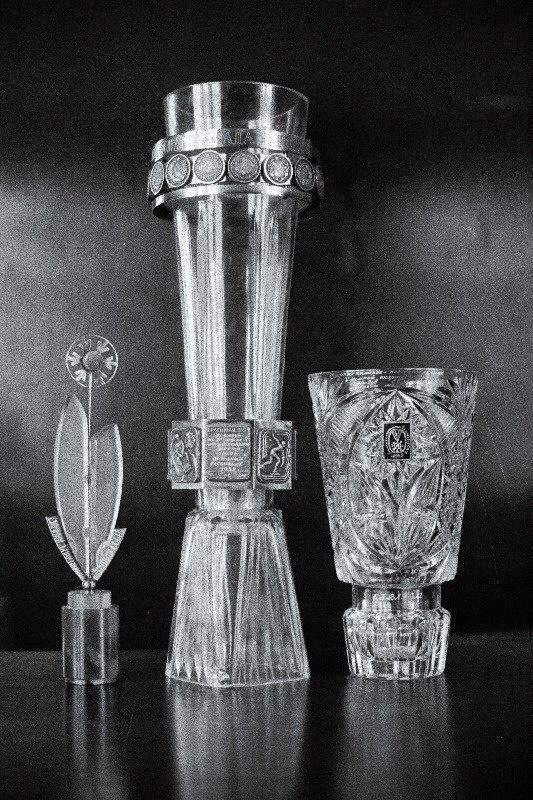Eesti NSV sportlaste poolt NSV Liidu rahvaste talispartakaadil Krasnojarskis võidetud auhinnad.