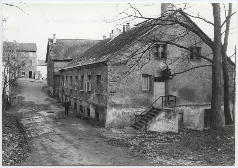 foto, Viljandi, Kraavi tn, oktoober 1983, foto E. Veliste
