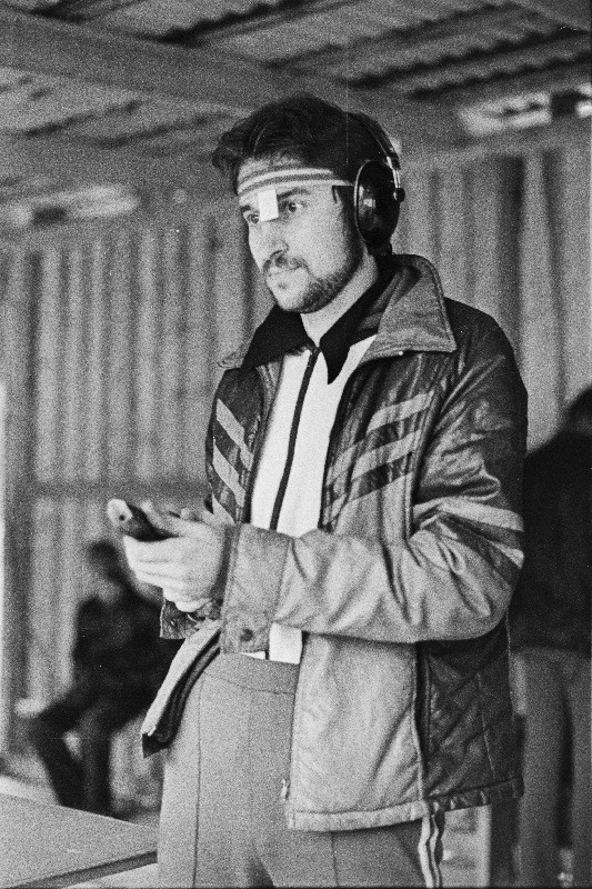 NSV Liidu rahvaste VIII suvespartakiaadil olümpia-kiirlaskmises hõbemedali võitnud Gennadi Karine.