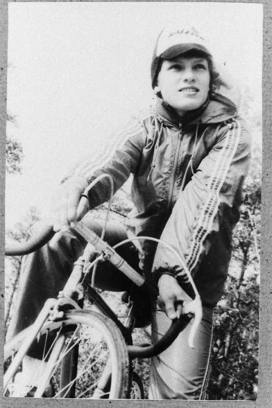 Jalgrattur Erika Salumäe.
