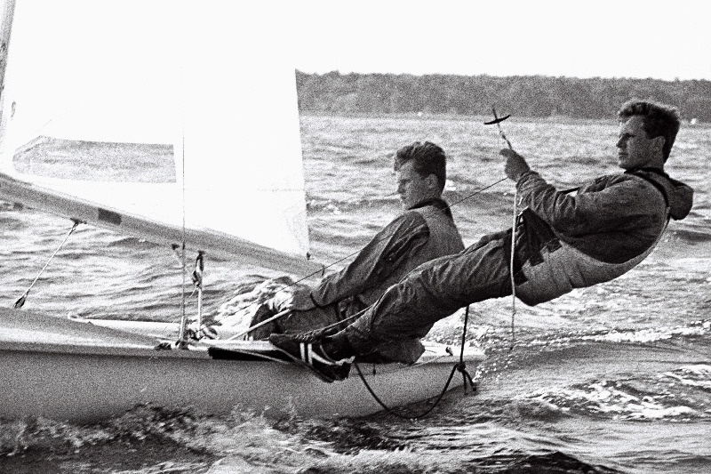 Purjetajad Tõnis ja Toomas Tõniste.