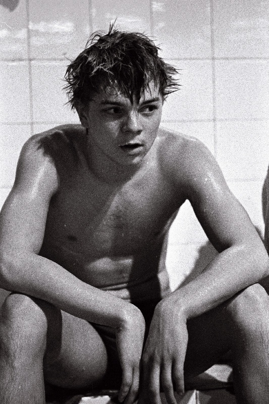 Ajalehe Noorte Hääl 38. karikavõistlustel seliliujumises poiste tippmargi püstitanud Indrek Sei.