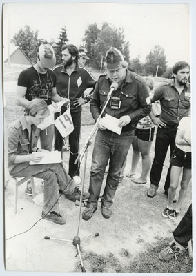 EÜE kokkutulekute, festivalide, spordivõistluste fotod erinevatest aastatest V. Ülo Langel  duplicate photo