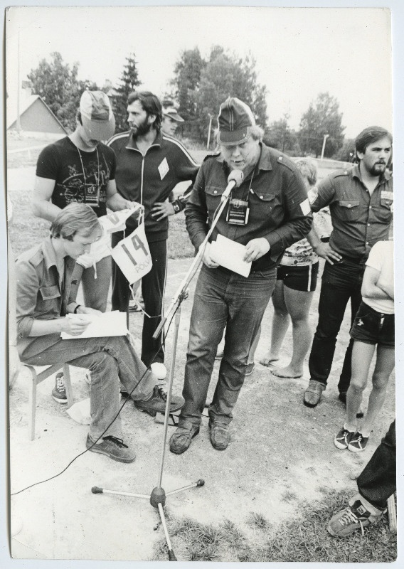 EÜE kokkutulekute, festivalide, spordivõistluste fotod erinevatest aastatest V. Ülo Langel