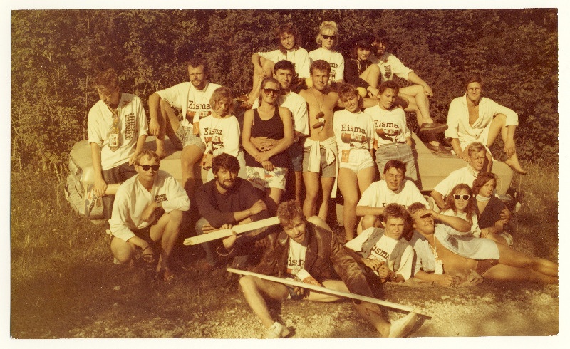 EÜE-90 Väinamere regiooni rühmade grupipildid. Eisma rühm