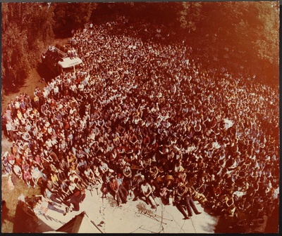 EÜE kokkutulekute, festivalide, spordivõistluste fotod erinevatest aastatest VII. Varbla kokkutuleku grupipilt  duplicate photo