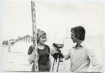 EÜE ehitamas -fotod erinevatest aastatest III. Kirbla rühmas  similar photo