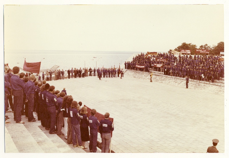 EÜE-84 töösuve avamine Tallinnas Maarjamäel III