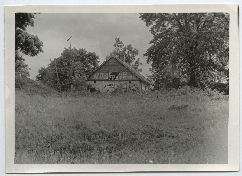 EÜE-79. Vaade Kärstna rühma majale otsaküljelt