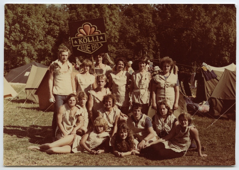 EÜE-80 rühmade grupipildid. Kõlli