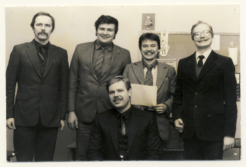EÜE-84 R.Kägu, M.Leivo, I.Ilomets, M.Kallion ja L.Alliksoo