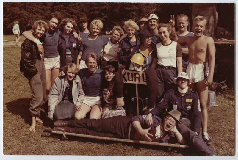 EÜE-84 Virumaa regiooni rühmade grupipildid. Kuru rühm