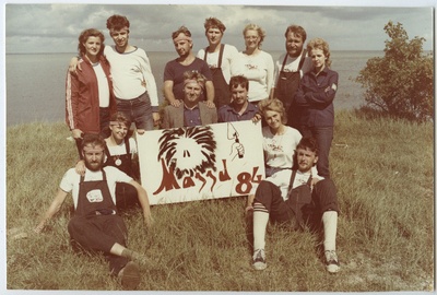 EÜE-84 Väinamere regiooni rühmade grupipildid. Massu rühm  duplicate photo