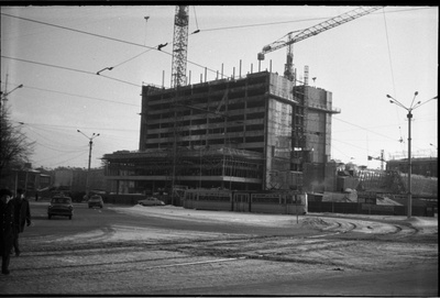 Construction of the Hotel "Viru"  similar photo
